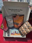 Sampler Set, 4 Bags, Whole Bean, 1.8 Oz Each, World Coffee, Atlas. Fixed Price $32.99.