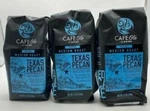 Heb Caf Ol Texas Pecan Ground Coffee 12OZ Bags - Pack 3 Free Shipping. Fixed Price $43.97.