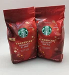 Starbucks Holiday Blend Medium Roast Ground Coffee 34 Total (2X 17OZ Bags). Fixed Price $27.99.