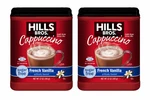 (pack 2) Hills Bros Cappuccino French Vanilla Sugar Free Drink Mix 12 Oz Each. Fixed Price $9.48.