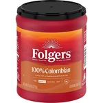 Folgers Coffee Medium 100% Colombian Ground. Fixed Price $22.95.