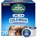 Green Mountain Almond Vanilla Iced Cold Brew Coffee K Cup Pods 20 Count. Fixed Price $35.74.