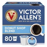 Victor Allen's Coffee Donut Shop Blend Medium Roast 80 Count Single Serve Pods. Fixed Price $45.65.