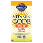 X Garden Of Life, Vitamin Code, Raw D3, 50 Mcg (2,000 Iu), 120 Veg-worldwide. Fixed Price $103.29.