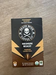 Death Wish Coffee Medium Roast Single Serve K Cups 10 Ct. Fixed Price $10.00.