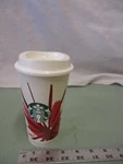 Starbucks Reusable Plastic Grande Coffee Cup White Pink Red Hot Chocolate Tea. Fixed Price $11.08.
