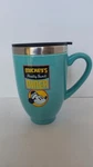 Authentic Orig Disney Parks Mickey's Really Swell Diner Travel Coffee Mug -teal. Fixed Price $23.00.