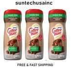 3PACK Nestle Coffee Mate Chocolate Creme Sugar Free Powder CREAMER,10.2OZ. Fixed Price $13.82.