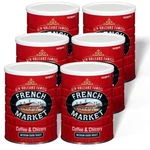 & Chicory Medium-dark Roast Ground Coffee, 12OZ Can (pack 6). Fixed Price $59.95.