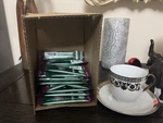 Starbucksvia Instant Decaf Italian Roastdark Coffee 50 Packets 10/16/2026. Fixed Price $40.00.