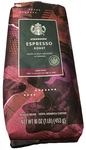 Starbucks Whole Bean Espresso Dark Roast Coffee 16 Oz (1 Lb) Bag Sealed New. Fixed Price $20.50.