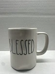 Rae Dunn Blessed Coffee Tea Mug Artisan Collection By Magenta. Fixed Price $9.88.