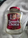 Vintage Nescafe Tasters Choice Glass Jar Now Richer & Aroma (empty). Fixed Price $66.87.