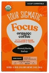 Four Sigmatic Focus Organic Coffee Pods With Lion's Mane Mushroom Dark. Fixed Price $21.99.