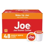 Joe Knows Coffee Single Serve Cups Pods And Capsules Wake 48 Count. Fixed Price $40.83.