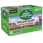 Green Mountain Coffee Roasters Horizon Blend Kevin Costner 10 K-cups Dark. Fixed Price $18.52.