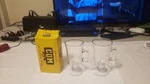 2 Clear Irish Mugs Preowned 1 New Bag Cdm Coffee&chicory Lot 3!. Fixed Price $23.90.