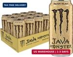 Monster Energy Java Mean Bean, Coffee + Drink, 15 Ounce Pack. Fixed Price $27.17.