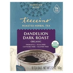 Organic Roasted Herbal Tea, Dandelion, Dark Roast, Caffeine Free, 10 Bags,. Fixed Price $9.76.