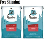 2 Pack Caribou Ground Coffee Mahogany Dark Roast 100% Arabica Bean 40 Oz). Fixed Price $88.85.