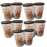 10 Pack Folgers French Vanilla Instant Latte Mix 16OZ Sweet Creamy Coffee Drink. Fixed Price $42.00.