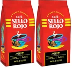Pack 10 Oz Ea Sello Rojo Intenso Darkest Roast Ground Coffee, Bb 06/2027. Fixed Price $18.99.