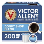 Victor Allen's Coffee Donut Shop Blend Medium Roast 200COUNT Single Serve. Fixed Price $99.50.