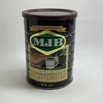 Mjb Coffee Premium Ground Tin Can W/ Lid Decaffeinated 13 Oz. San Fran Brown. Fixed Price $9.97.