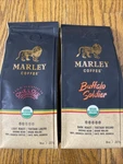2 Pack - Marley Coffee Buffalo Ground Dark & Light Roast 8OZ Each. Fixed Price $25.95.