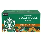 Starbucks Decaf House Blend Medium Roast K-cup Coffee Pods, 72 Ct.. Fixed Price $63.64.