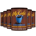 (6 Pack) Mccafe Colombian, Medium-dark Roast, Ground Coffee, 30 Oz. Fixed Price $146.54.