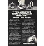 Medaglia Doro Espresso Coffee Vintage 1977 Print Pots. Fixed Price $7.12.