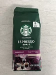 Starbucks Dark Roast Whole Bean Espresso Coffee - 12OZ. Fixed Price $15.99.