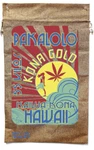Hawaiian Kona Gold Marijuana Burlap Bag #002 Sack Surf Ocean Sun Island. Fixed Price $24.49.