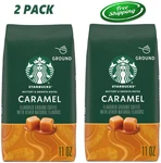 Starbucks Arabica Beans Caramel, Naturally Flavored, Coffee, 11OZ (pack 2). Fixed Price $13.36.
