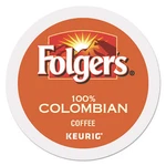 Folgers 100% Colombian Coffee K-cups, 24/BOX. Fixed Price $53.37.