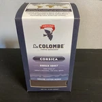 Colombe Corsica Darker Roast Ground Coffee 12 Ounce Chocolate Flavor Exp 6/26. Fixed Price $20.00.