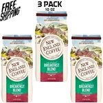 New England Coffee Breakfast Blend Medium Roast Ground. Fixed Price $13.89.
