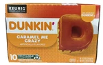 Dunkin Caramel Crazy Coffee Cups Keurig 10 Ct 3.70 Oz. Fixed Price $14.42.