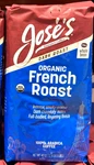 Jose Organic French Dark Roast Whole Bean Coffee 2.5 Lbs. Fixed Price $37.80.