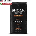 Shock Coffee Whole Bean High Caffeine All-natural Strong Roast 1 Pound Bag Usa. Fixed Price $26.88.