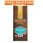 Boyer's Aspen Gold Medium Roast Ground Coffee, 36 Oz.. Fixed Price $34.08.
