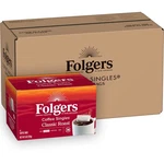 Folgers Regular Coffee Singles, 3 Ounces, 12 Per Case. Fixed Price $114.26.