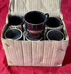 Brand New Box 12 Nescafe Expresso Coffee Demitasse Cups. Fixed Price $12.00.