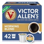 Victor Allen's Coffee Decaf Morning Blend Light Roast 42 Count Single Serve. Fixed Price $29.50.