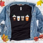 Coffee, Pumpkin Spice Fall Halloween Shirt 02806. Fixed Price $19.99.