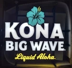Kona Beer Brewing Big Wave Liquid Aloha Hawaii Tiki Beach Led Light Up Sign New. Fixed Price $249.99.