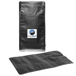 100 12 Oz Coffee Bags With Valve Black Flat Bottom Beans Packaging. Fixed Price $31.99.