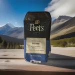 Peet's Big Bang Medium Roast Ground Coffee 10.5 Oz Bag Pack -2DAY Ship Avail. Fixed Price $37.99.