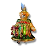 Christopher Radko Muffy Vanderbear Jingle Bell Christmas Glass Ornament. Fixed Price $149.99.